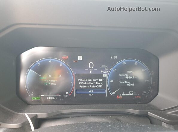 JTEABFAJ7RK010563 2024 TOYOTA LAND Gray Vista del cuadro de instrumentos