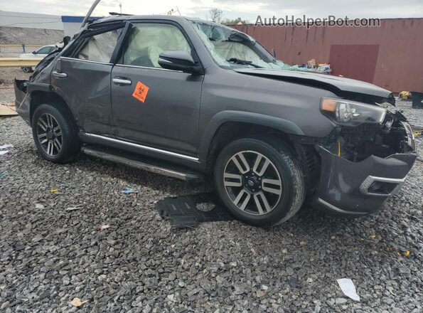 JTEBU5JR7J5500597 2018 TOYOTA 4RUNNER Gray 