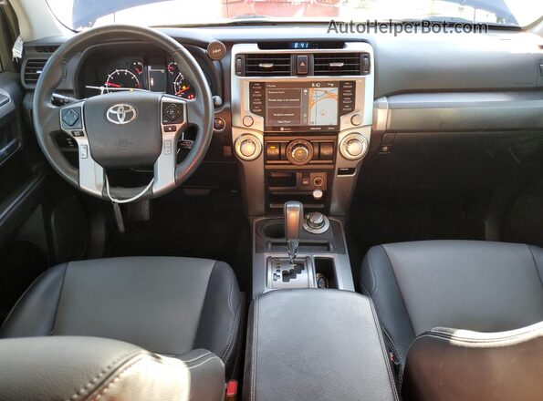 JTEBU5JR9L5826176 2020 TOYOTA 4RUNNER Blue Вид панелі приладів