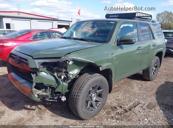 JTEBU5JR9M5862337 2021 TOYOTA 4RUNNER Green Przód lewy