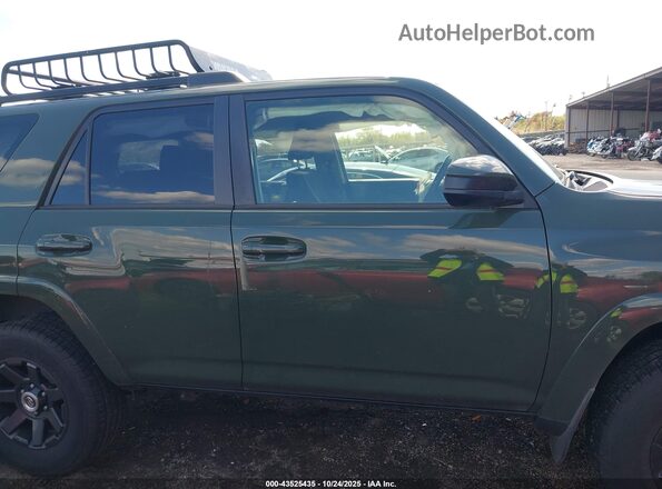 JTEBU5JR9M5862337 2021 TOYOTA 4RUNNER Green Widok wnętrza z tyłu