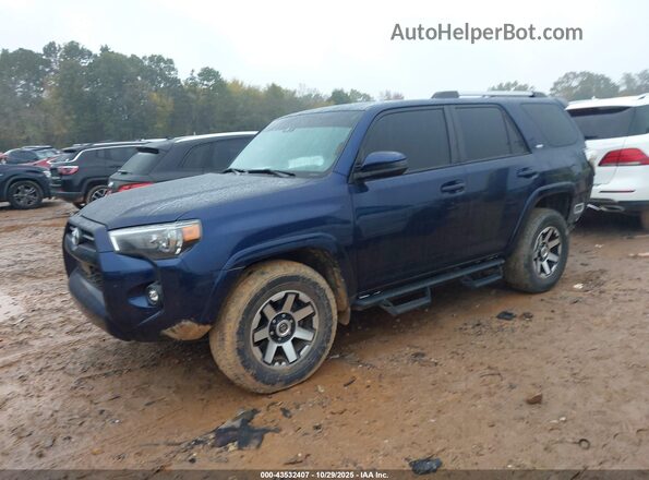 JTEEU5JR0P5285196 2023 TOYOTA 4RUNNER Blue Передня ліва чверть
