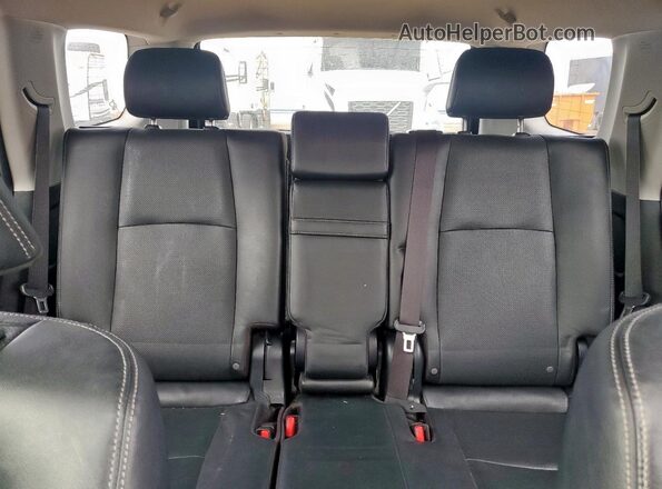 JTEJU5JR6M5861299 2021 TOYOTA 4RUNNER Black Вид задніх сидінь