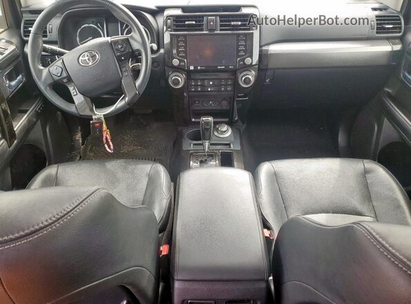 JTEJU5JR6M5861299 2021 TOYOTA 4RUNNER Black Вид панелі приладів