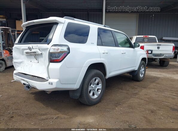 JTEMU5JR0M5948192 2021 TOYOTA 4RUNNER White Задня права чверть