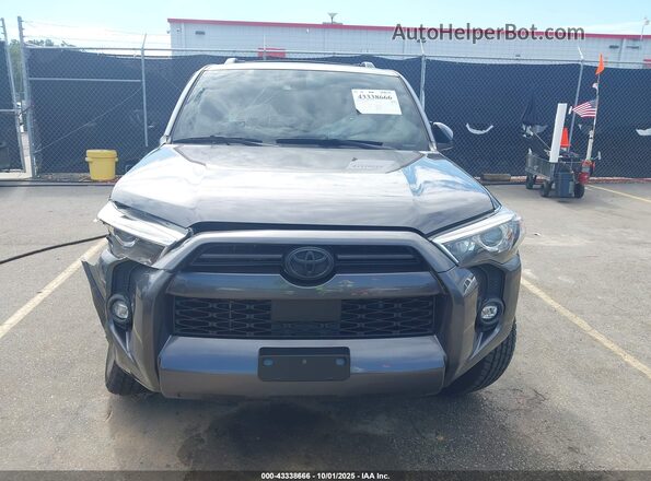 JTENU5JR2M5871930 2021 TOYOTA 4RUNNER Gray ხელსაწყოთა პანელის ხედი