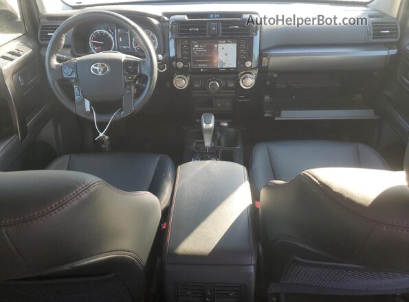 JTERU5JR0R6275993 2024 TOYOTA 4RUNNER White Dashboard view