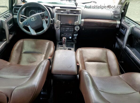 JTEZU5JR2L5215226 2020 TOYOTA 4RUNNER White Вид панелі приладів