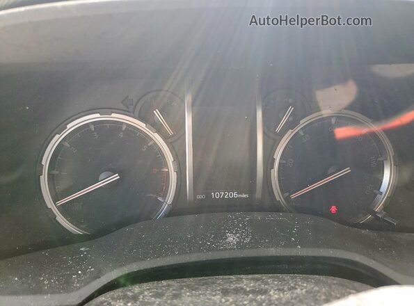 JTEZU5JR2L5215226 2020 TOYOTA 4RUNNER White Вид щитка приладів