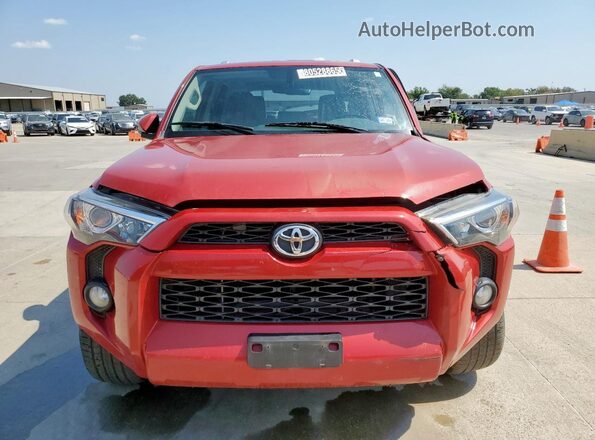 JTEZU5JRXG5140118 2016 TOYOTA 4RUNNER Red 