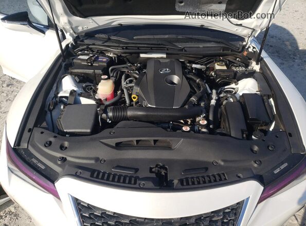 JTHAA1D21M5111098 2021 LEXUS IS White Vista interior trasera