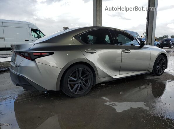JTHAA1D22M5111062 2021 LEXUS IS Gray Задня права чверть
