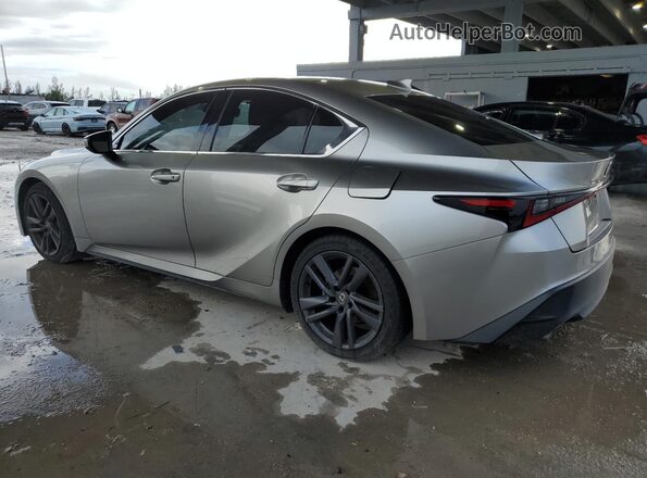 JTHAA1D22M5111062 2021 LEXUS IS Gray Задня ліва чверть