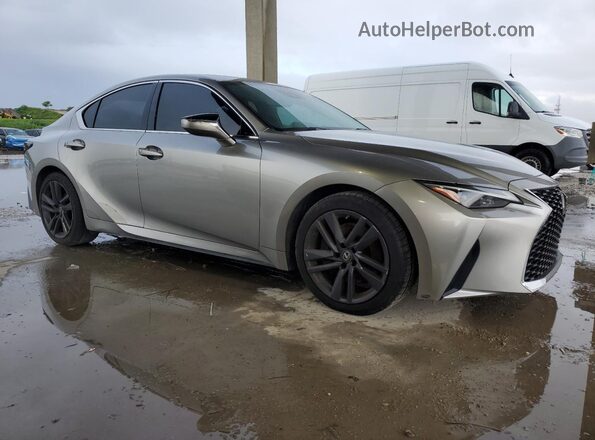 JTHAA1D22M5111062 2021 LEXUS IS Gray Передня права чверть