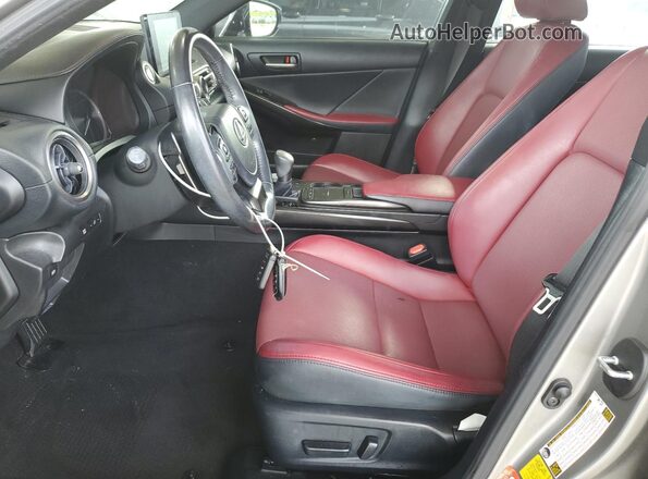 JTHAA1D22M5111062 2021 LEXUS IS Gray Вид салону спереду