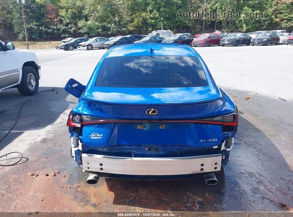 JTHAA1D25M5117826 2021 LEXUS IS 300 Синий 