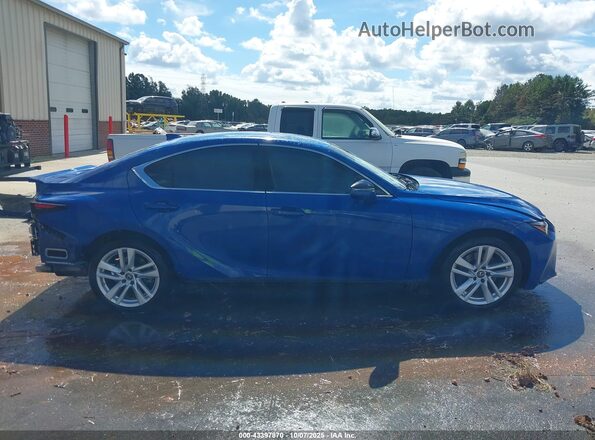 JTHAA1D25M5117826 2021 LEXUS IS 300 Синий Вид щитка приборов