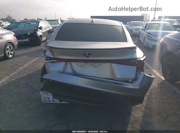 JTHAA1D26M5110237 2021 LEXUS IS 300 Серый 