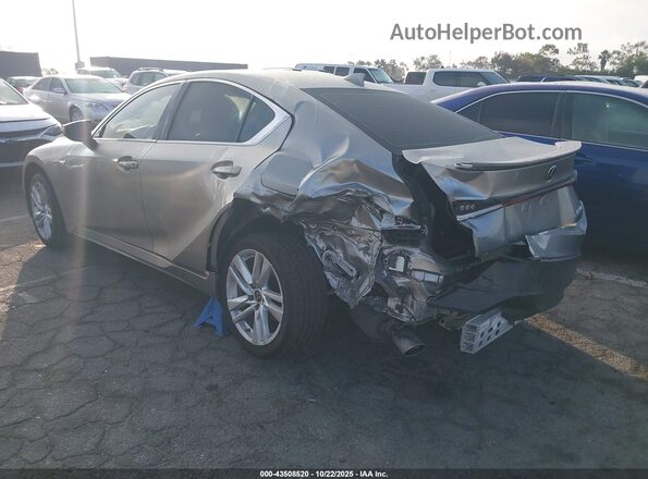 JTHAA1D26M5110237 2021 LEXUS IS 300 Серый Задняя левая четверть