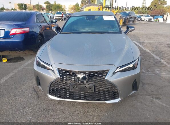 JTHAA1D26M5110237 2021 LEXUS IS 300 Серый Вид щитка приборов