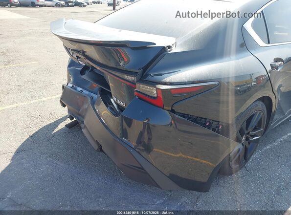 JTHAA1D27M5113700 2021 LEXUS IS 300 Черный Задняя правая четверть