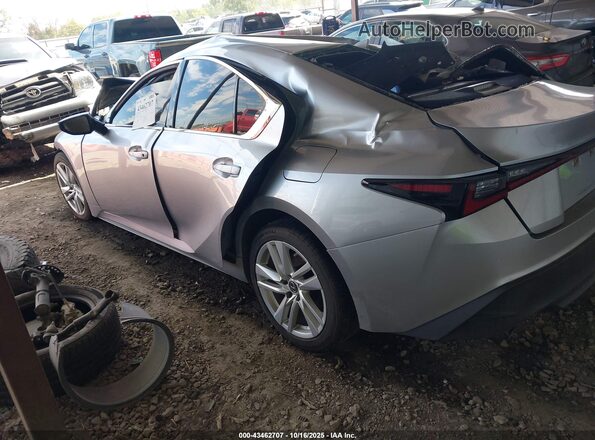 JTHAA1D28M5113933 2021 LEXUS IS 300 Серебряный Задняя левая четверть