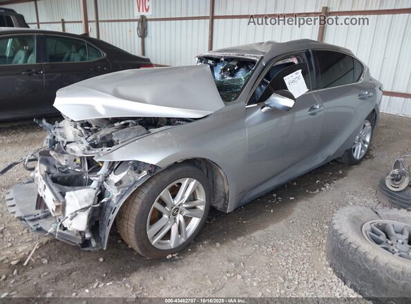 JTHAA1D28M5113933 2021 LEXUS IS 300 Серебряный Передняя левая четверть