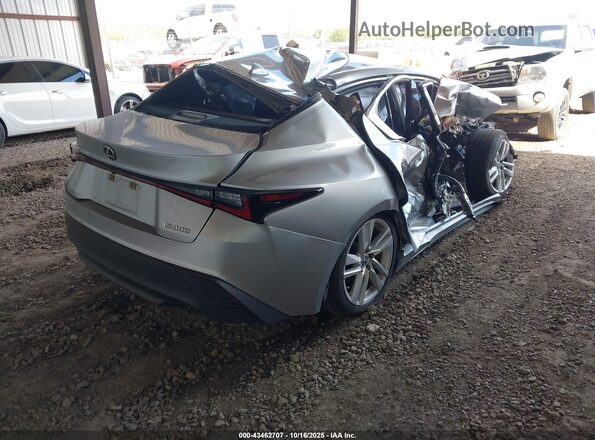 JTHAA1D28M5113933 2021 LEXUS IS 300 Серебряный Задняя правая четверть