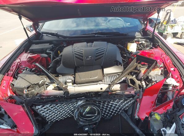 JTHAP5AY2MA101170 2021 LEXUS LC 500 Red Հետևի տեսք