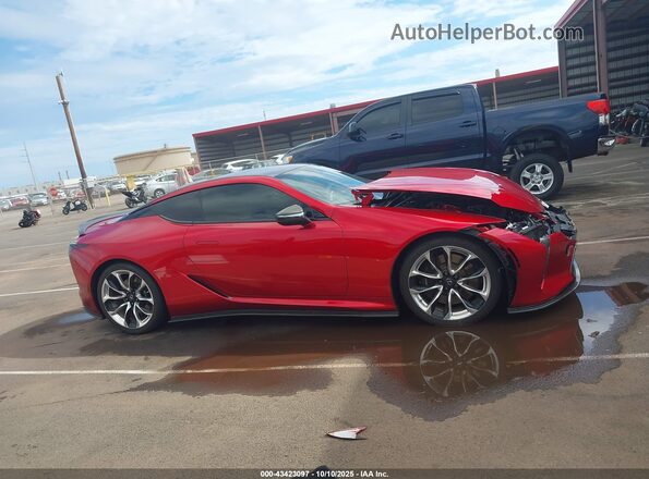 JTHAP5AY2MA101170 2021 LEXUS LC 500 Red Սալոնի հետևի տեսք
