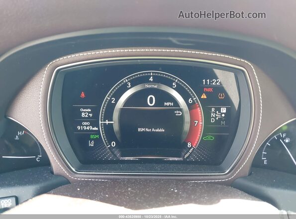 JTHB51FF6J5005539 2018 LEXUS LS 500 Коричневый Вид задних сидений
