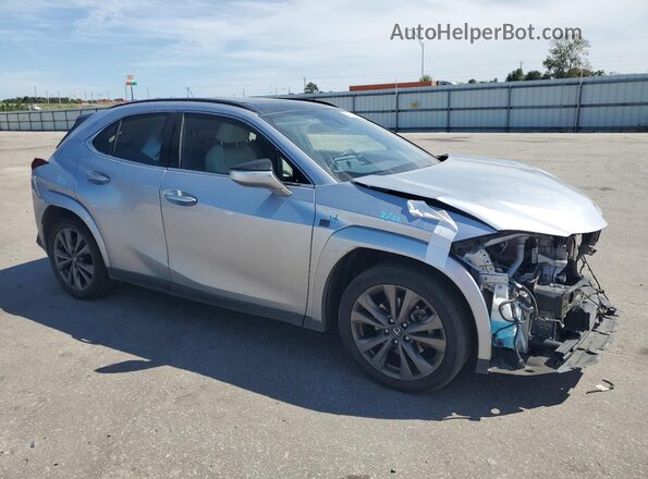 JTHB6JBH3P2148012 2023 LEXUS UX Серый Передняя правая четверть
