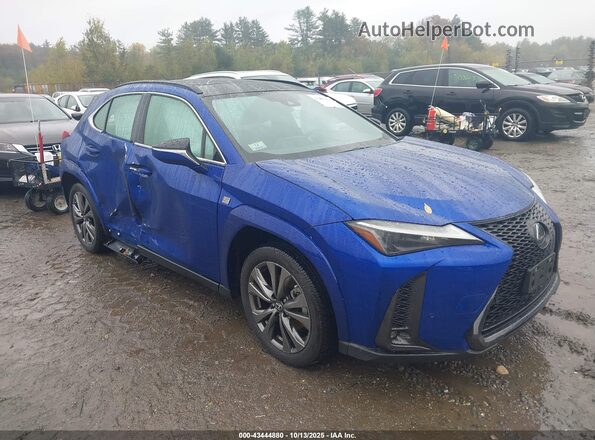 JTHB9JBH3R2077890 2024 LEXUS UX 250H Blue Vista interior trasera