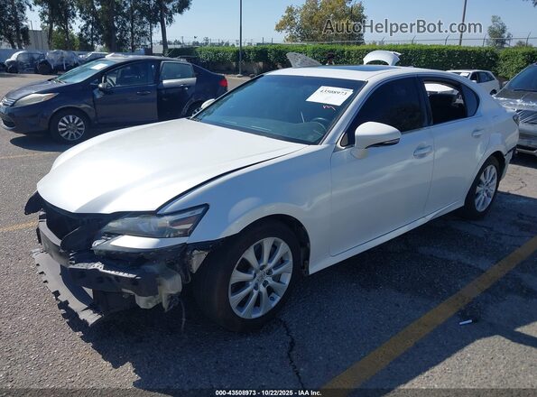 JTHBA1BL8GA001905 2016 LEXUS GS 200T Белый Передняя левая четверть