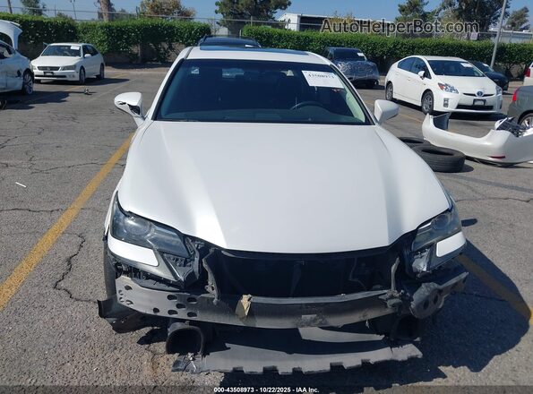 JTHBA1BL8GA001905 2016 LEXUS GS 200T Белый Вид задней части салона