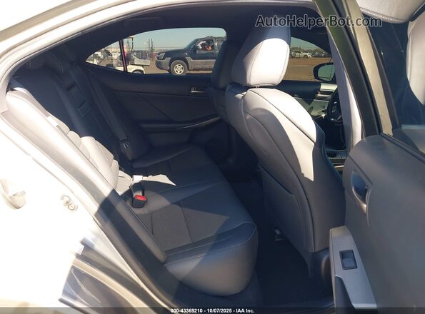 JTHBA1D20J5064842 2018 LEXUS IS 300 Silver Widok naklejki z numerem VIN