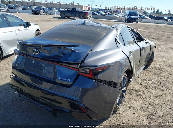 JTHBA1D20S5134521 2025 LEXUS IS 300 Gray Trasero derecho