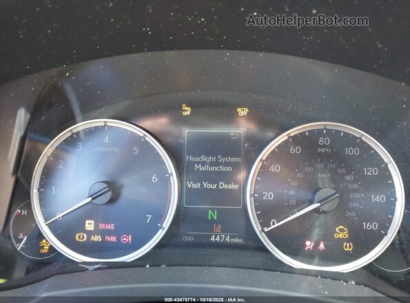 JTHBA1D20S5134521 2025 LEXUS IS 300 Gray Vista de los asientos traseros