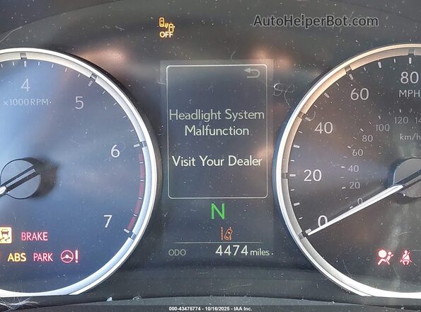 JTHBA1D20S5134521 2025 LEXUS IS 300 Gray 