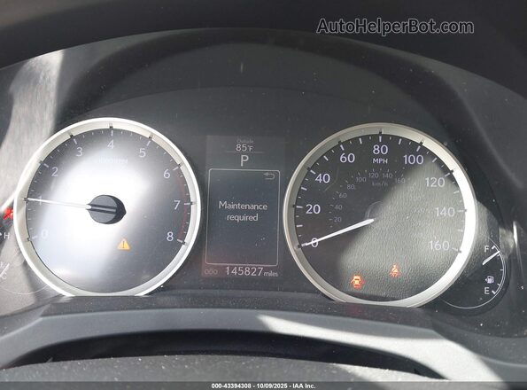 JTHBA1D21G5001550 2016 LEXUS IS 200T Silver Widok tylnych siedzeń