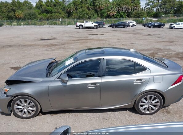 JTHBA1D21G5001550 2016 LEXUS IS 200T Silver Widok wnętrza 360 stopni
