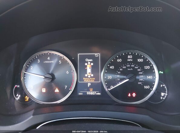 JTHBA1D22H5047468 2017 LEXUS IS 200T White Widok tylnych siedzeń