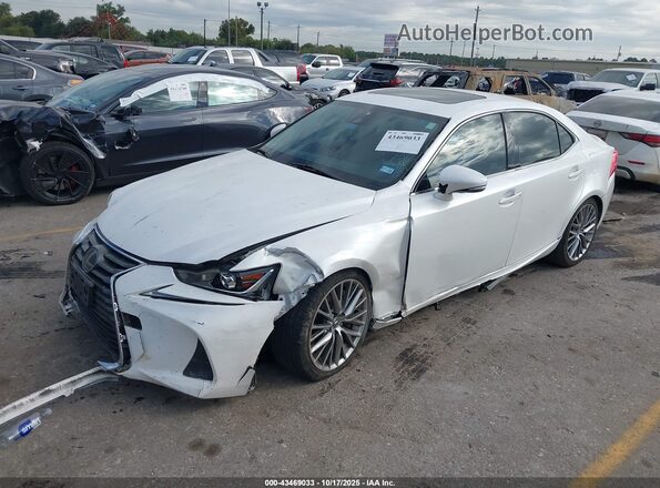 JTHBA1D22H5048295 2017 LEXUS IS 200T White Przód lewy