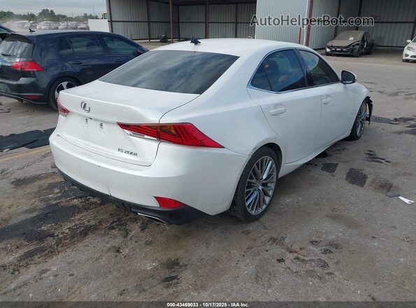 JTHBA1D22H5048295 2017 LEXUS IS 200T White Tył prawy