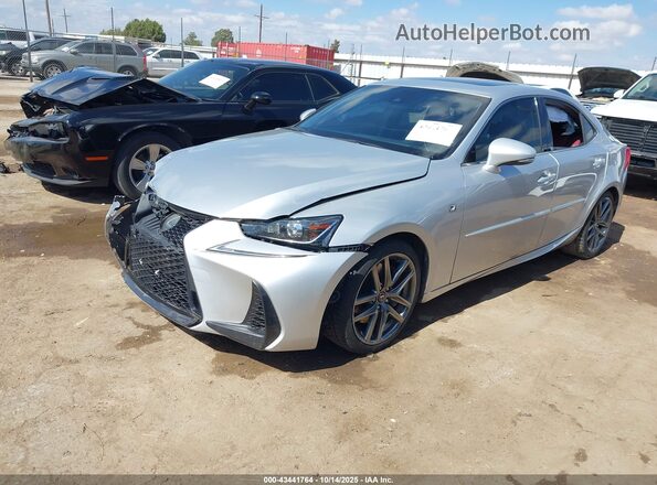 JTHBA1D22J5069508 2018 LEXUS IS 300 Silver წინა მარცხენა ხედი სამი მეოთხედიდან