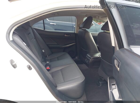 JTHBA1D22K5089145 2019 LEXUS IS 300 White VIN კოდის სტიკერის ხედი