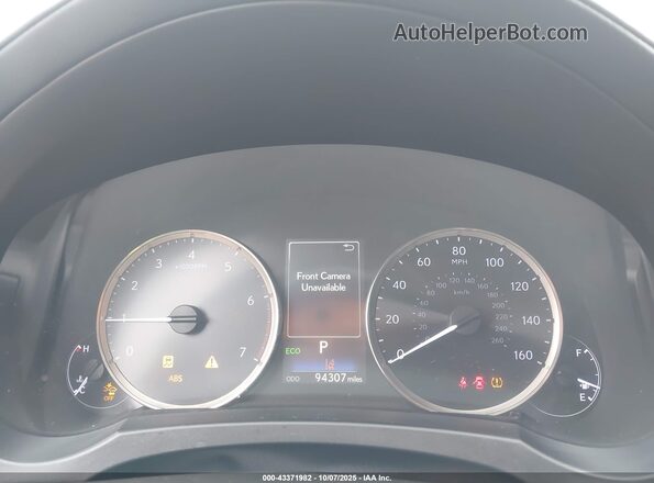 JTHBA1D22K5089145 2019 LEXUS IS 300 White უკანა სავარძლების ხედი