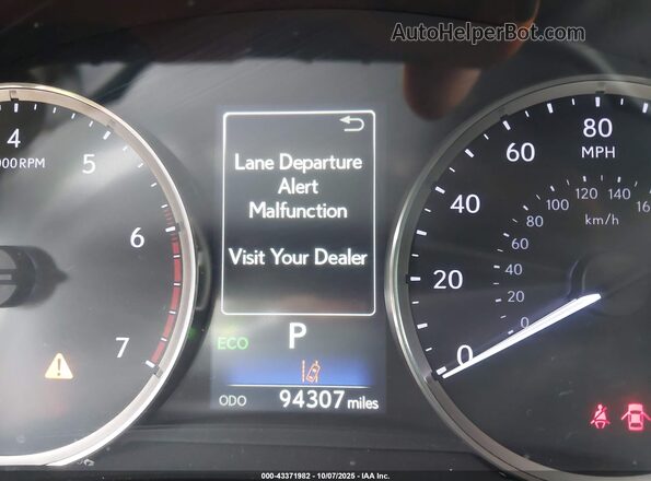 JTHBA1D22K5089145 2019 LEXUS IS 300 White 