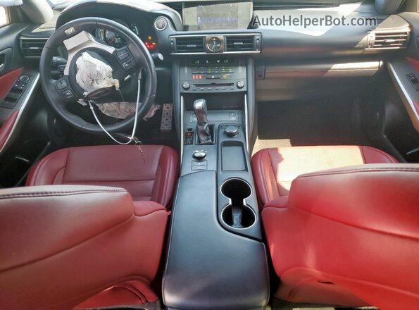 JTHBA1D24K5090295 2019 LEXUS IS Beige Vista del salpicadero