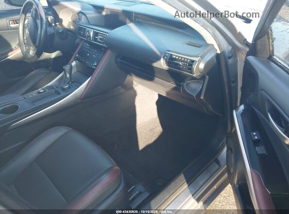 JTHBA1D25J5068594 2018 LEXUS IS 300 Silver Vista interior delantera